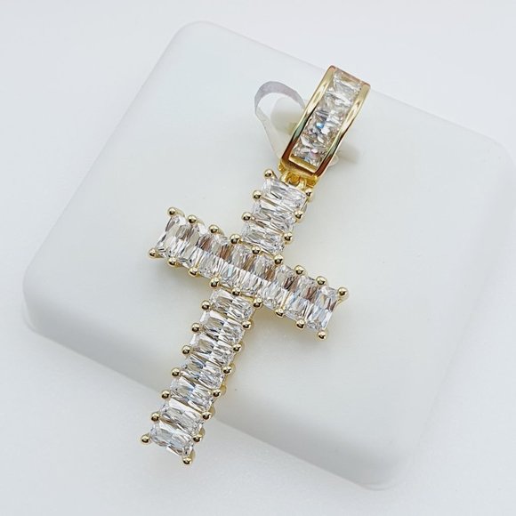 "925 Sterling Silver Cubic Zirconia Pendant, U19254416 - Picture 1 of 11